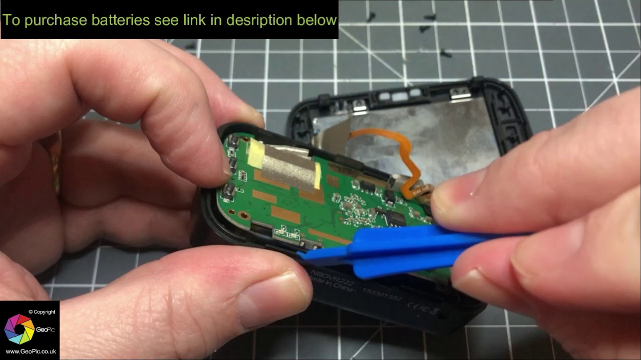 How to change / replace the battery in a Nextbase Dashcam Dash Cam 222 , 222G and 222X and similar