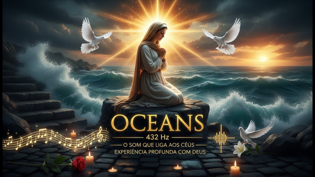 🌊 OCEANS 432 Hz — O Som Que Liga Aos Céus | Experiência Profunda Com Deus