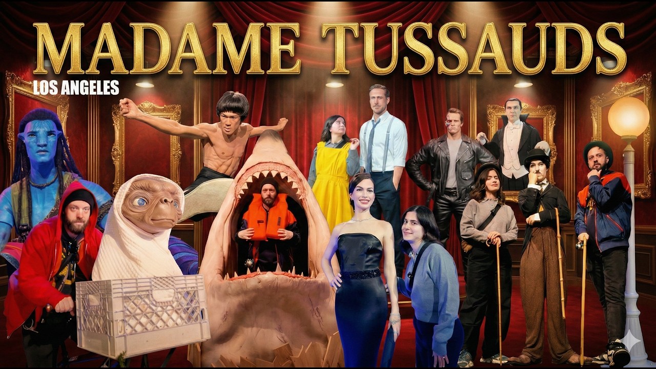 Ünlülerle Dolu Bir Gün! En Gerçekçi Balmumu Müzesi! Madame Tussauds