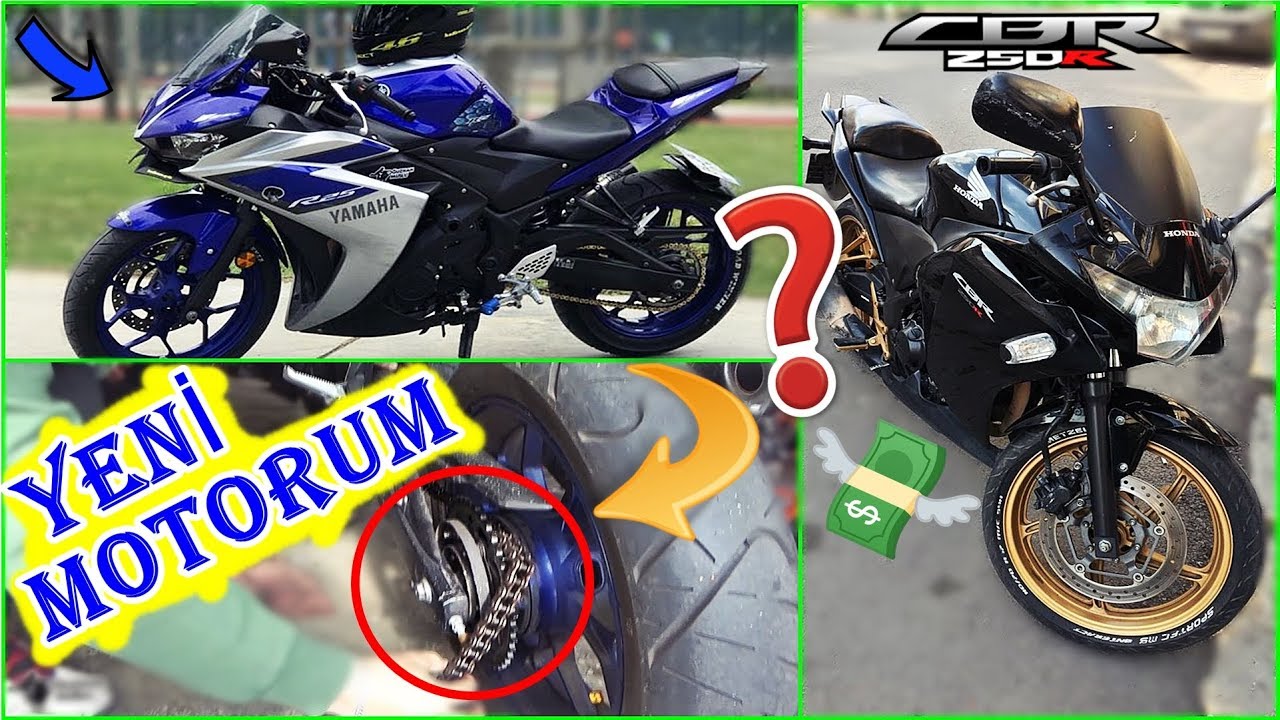 R25''İLE BURSA'DAN CBR 250R ALDIK🤑ZİNCİR KOPTU😒