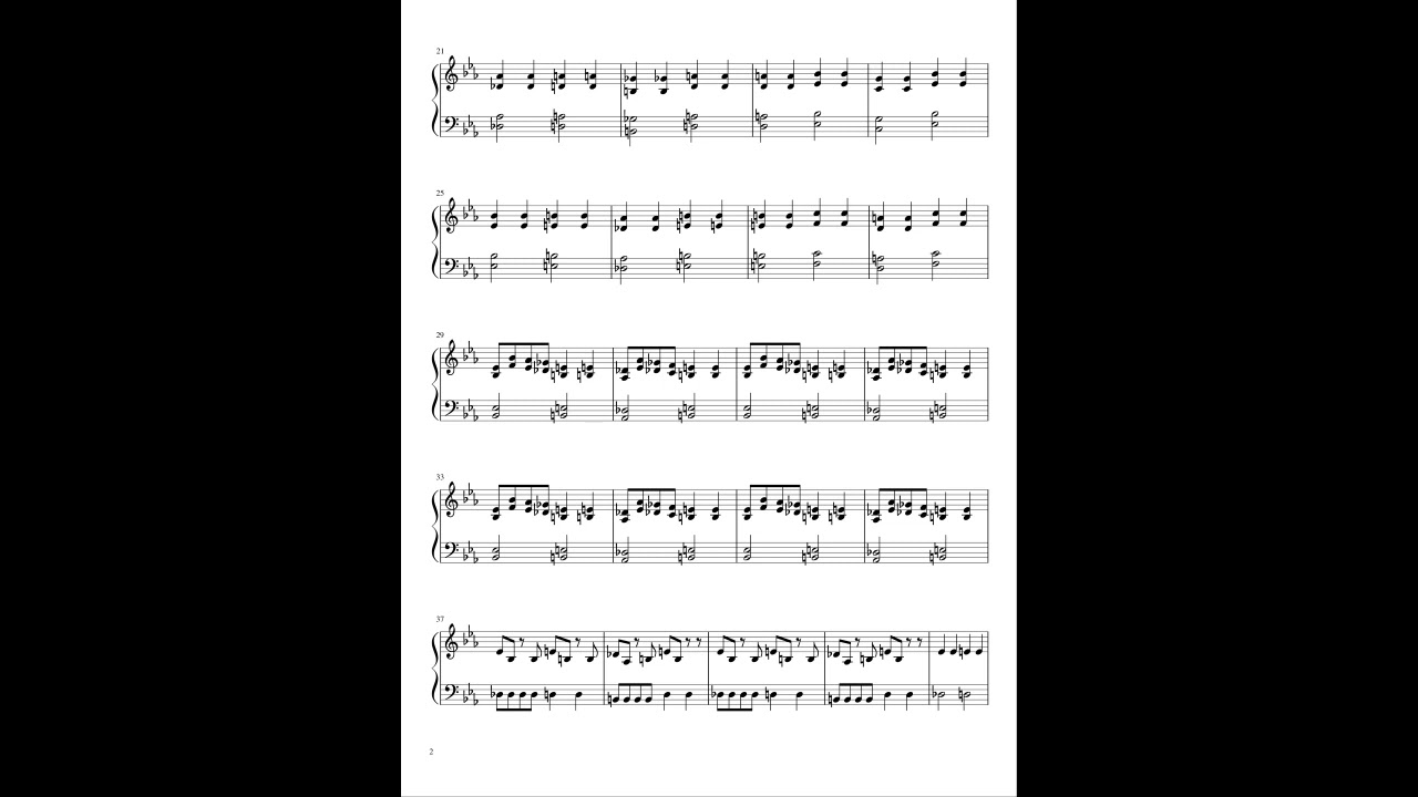 Sparta Venom Remix on Piano
