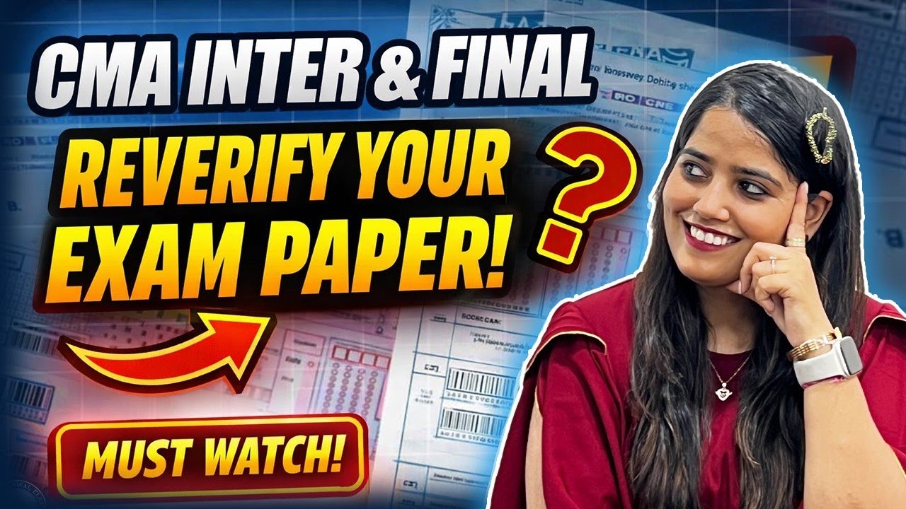 How to Apply for Verification of Answer Sheet | CMA Inter & Final | Step-by-Step Guide