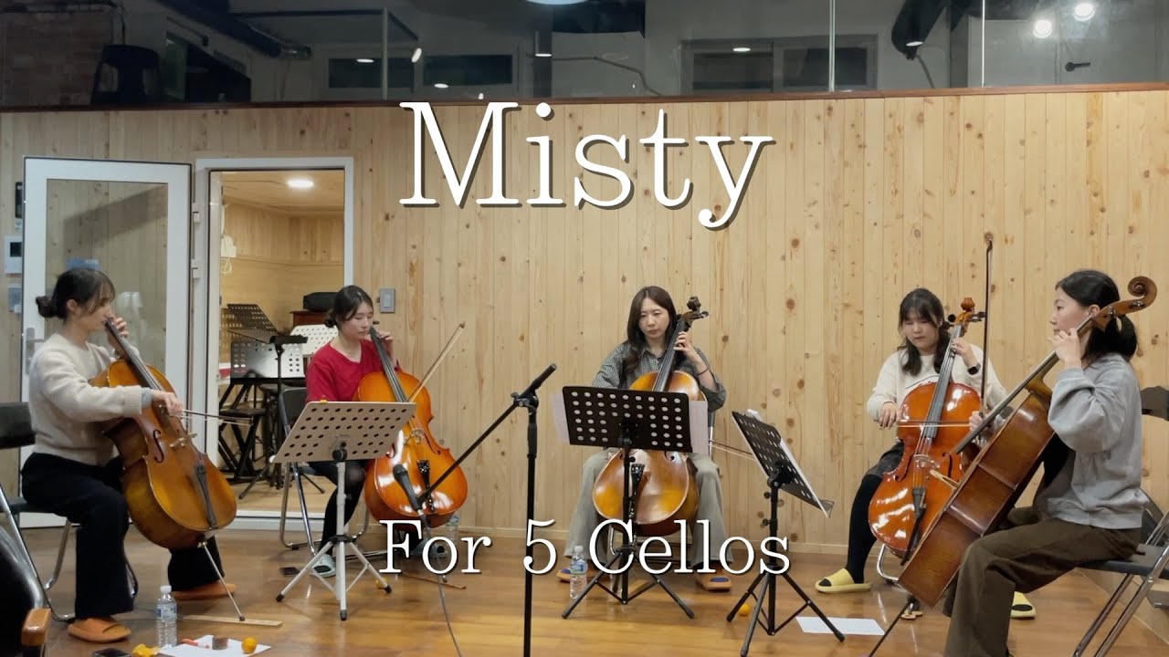 Misty 5 cellos