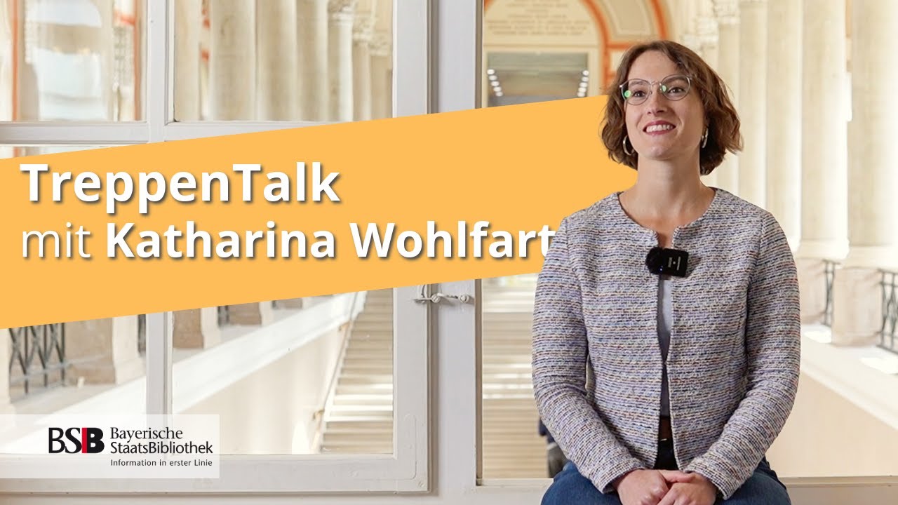 TreppenTalk mit Katharina Wohlfart: Die Fotoarchive der Bayerischen Staatsbibliothek