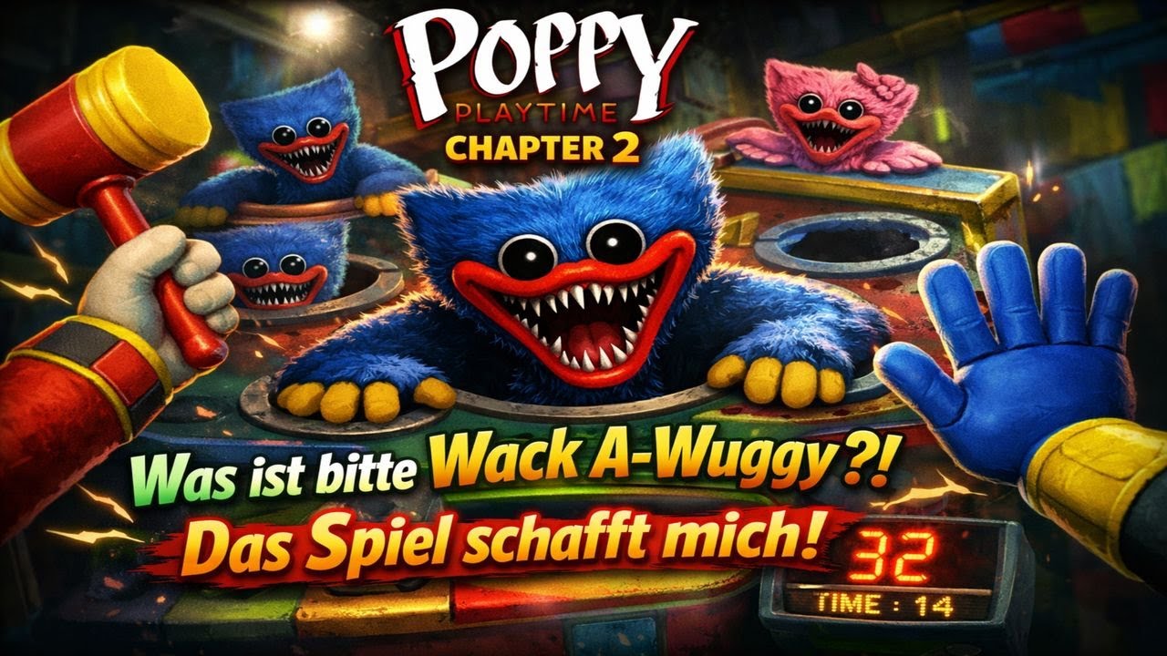 Poppy Playtime Chapter 2: Was ist bitte Wack A-Wuggy? Das Spiel schafft mich!
