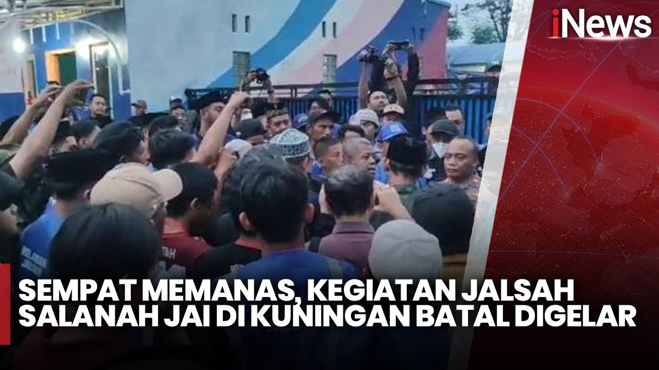 Sempat Memanas, Kegiatan Jalsah Salanah Jemaah Ahmadiyah Kuningan Batal Digelar - iNews Prime 06/12