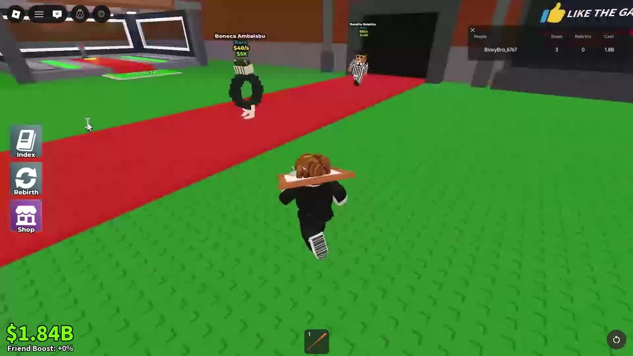 Steal a brainrot game play