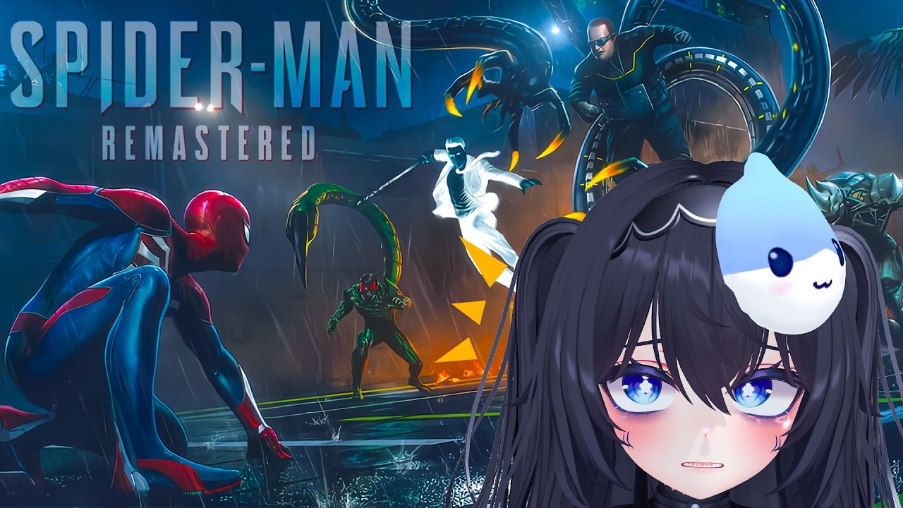 【SPIDER-MAN REMASTERED】 SPIDERMAN VS 6 SINIESTROS 🕷️🕸️🦂
