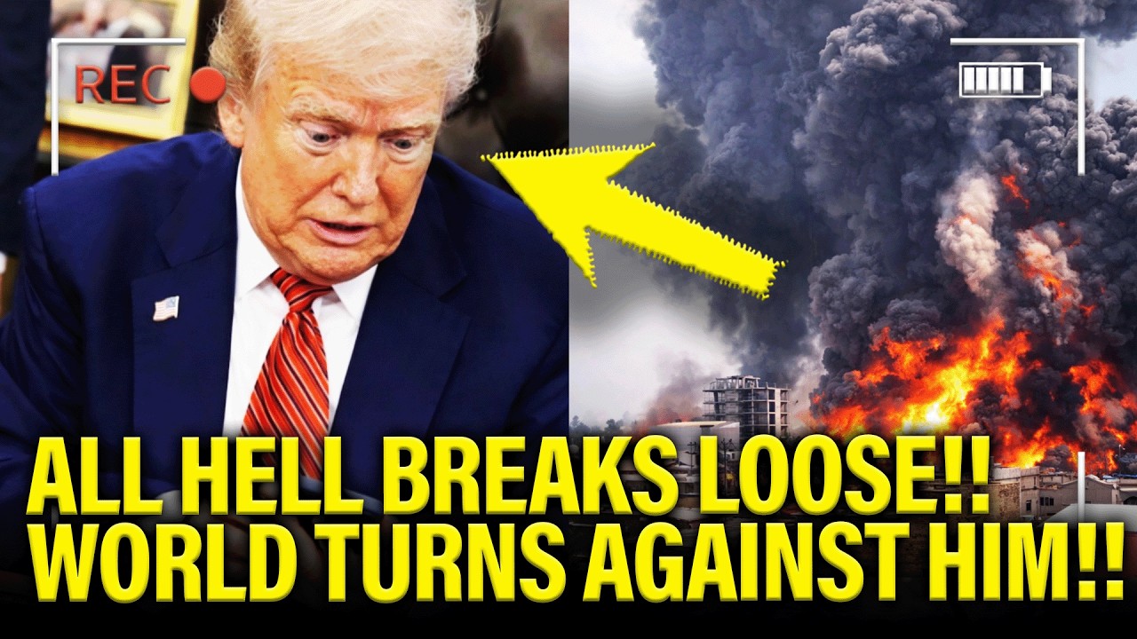 All HELL BREAKS LOOSE as Trump  LOSES CONTROL on WORLD STAGE