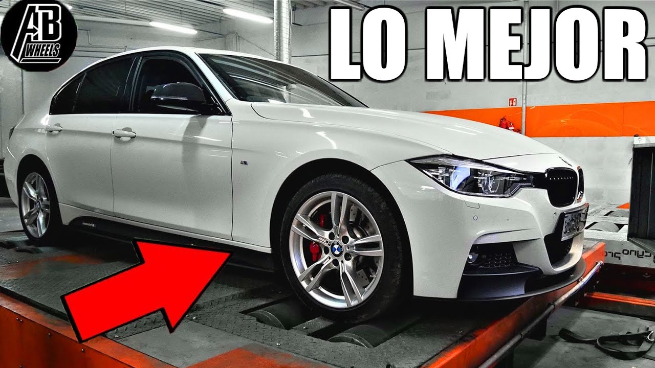 BMW 320 es BUENO pero con Estas LLANTAS es INCREÍBLE