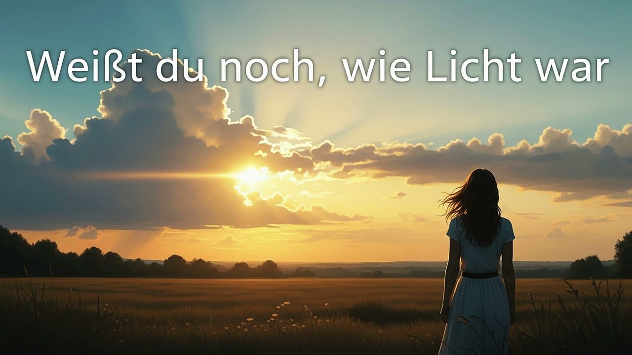 Weißt du noch, wie Licht war“ 🌅 | Stimmen der Seele (Deutsche Pop-Ballade)