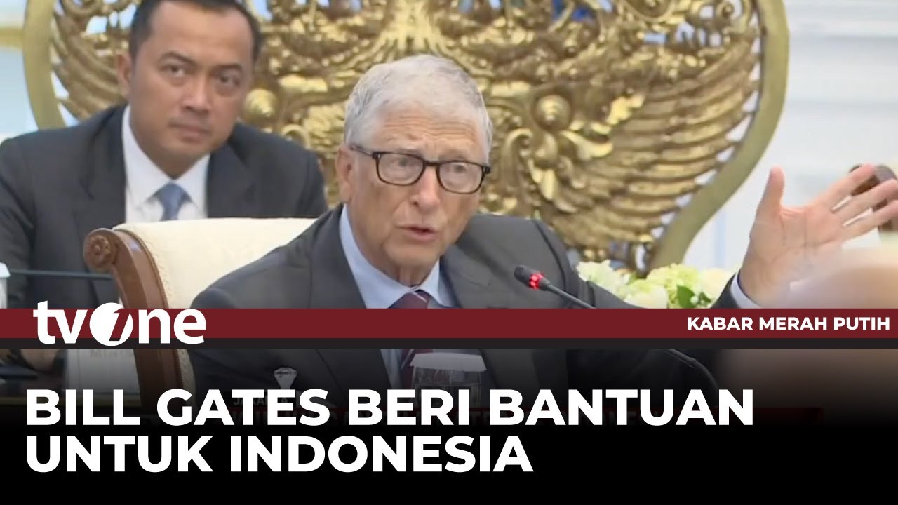 Bertemu Prabowo, Bill Gates Beri Hibah USD 159 Juta ke Indonesia | Kabar Merah Putih tvOne