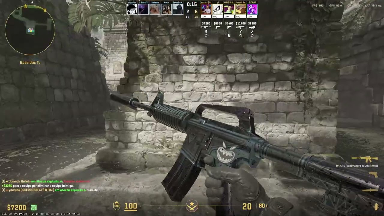Counter Strike 2 2026 MAPA ANCIENT, ESPECIAL, FOI MUITA AÇÃO 😂😂😂😂😂😂