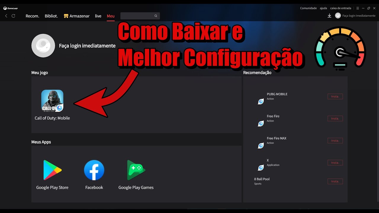 Saiu!!! Melhor Configuração Para Gameloop No Call Of Duty Mobile de 2025. #codmobile