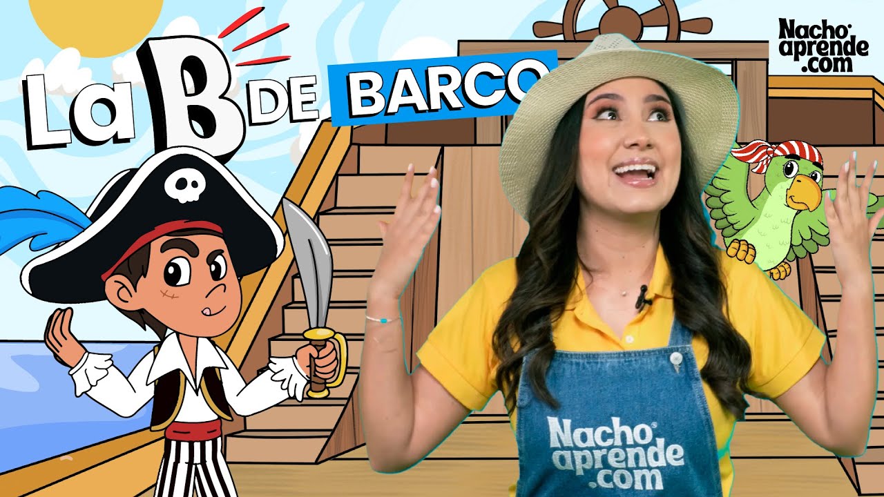 Aprende la LETRA B | ba be bi bo bu | VIDEOS para NIÑOS