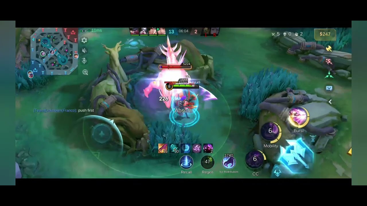 Mobile Legends Hyper Martis. MLBB pro built jungler Martis. Mythic rank no death gameplay ML😎