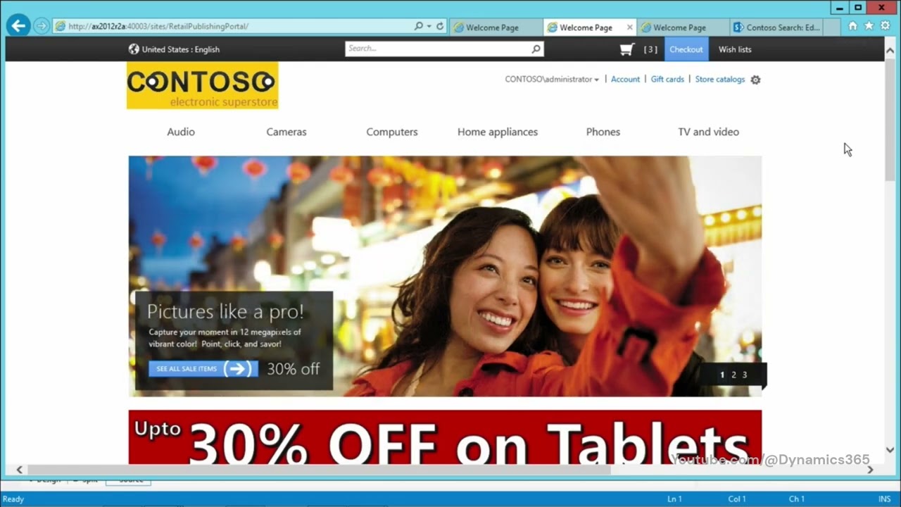 Dynamics AX 2012 R3 Retail eCommerce Development - 05 - Configuration and Customization