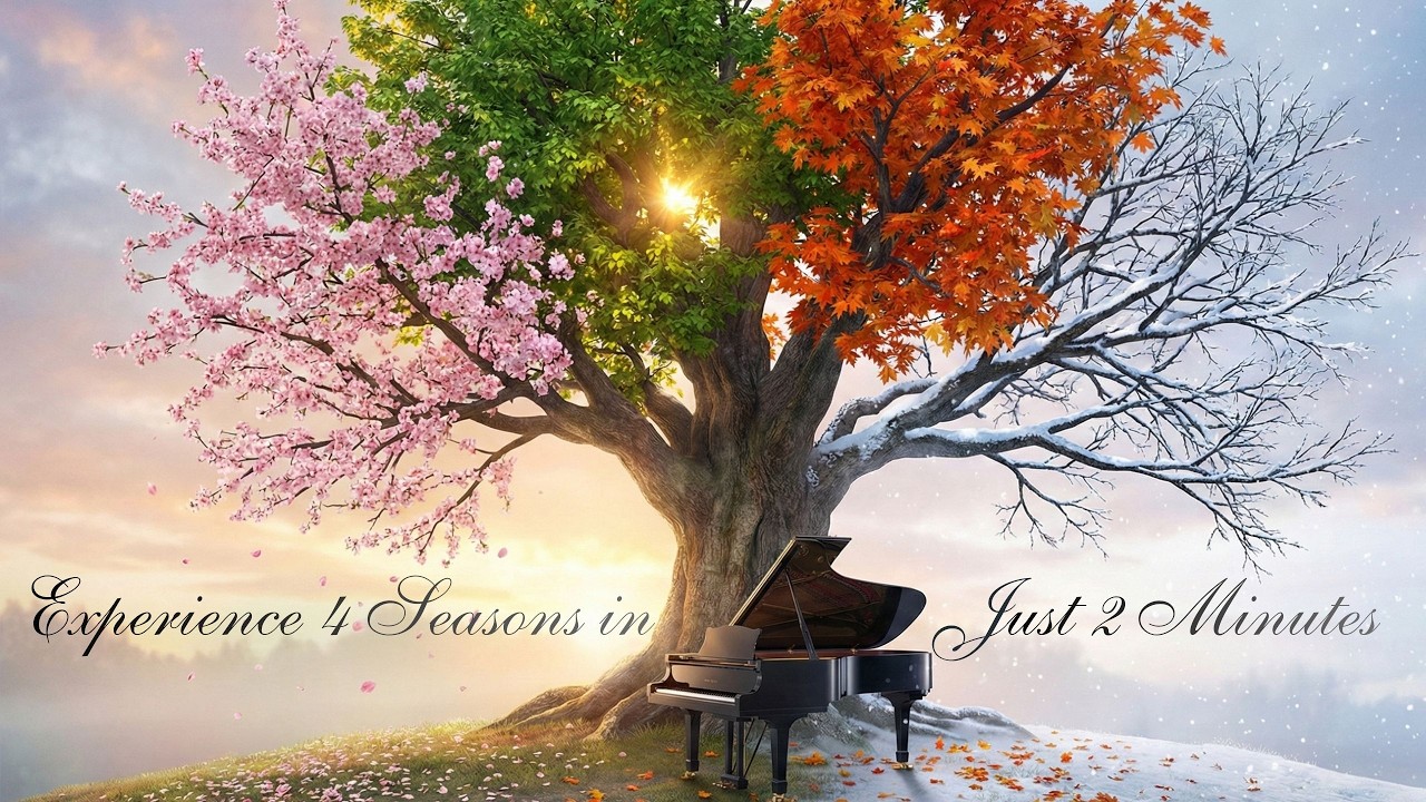 4 Seasons i two minutes 🌸🍂 Piano Solo