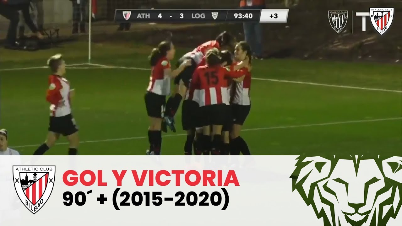 ⚽ Gol y victoria en el 90'+ (2015-2020) | Athletic Club Femenino