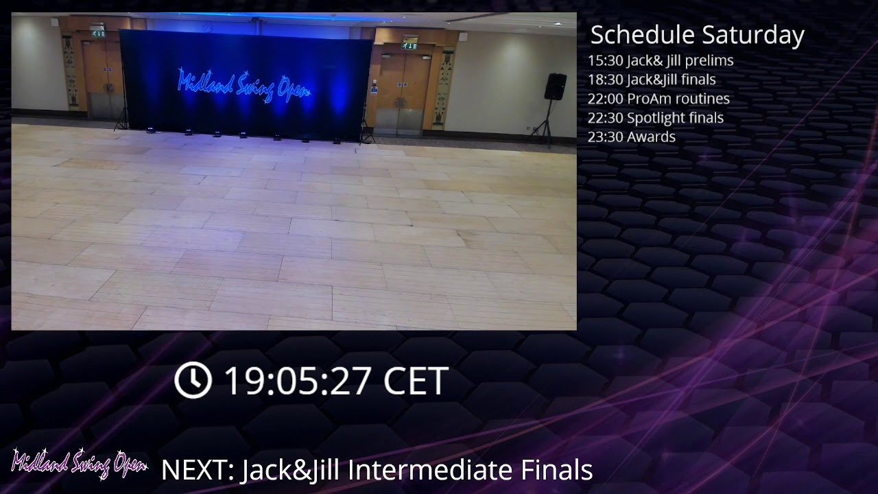 Midland Swing Open 2021 - LIVESTREAM - Jack&Jill Competitions - Saturday