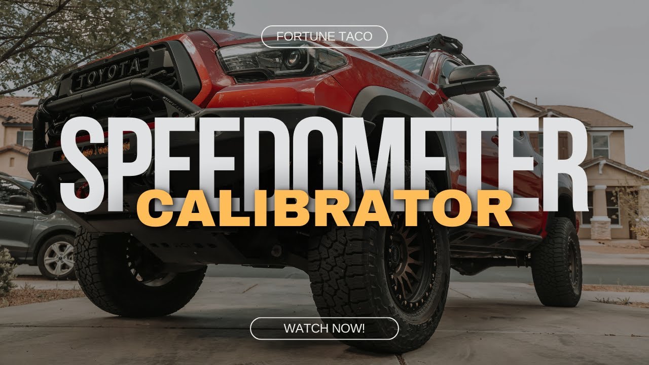 Calibrate your Tacoma speedometer with Hypertech!