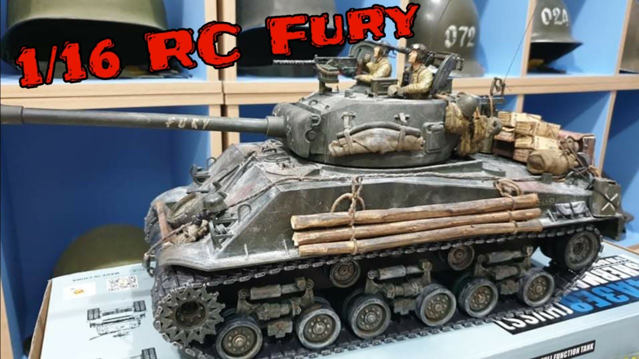 1/16 RC Fury Tank Update
