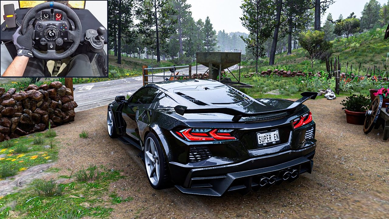 1300HP Chevrolet Corvette E-Ray 2024 - Forza Horizon 5 | Logitech G923 Steering Wheel