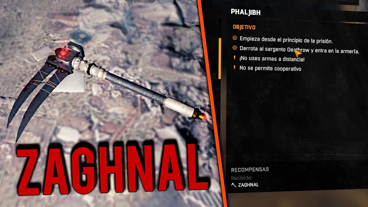 DYING LIGHT: COMO OBTENER LA GUADAÑA ZAGHNAL!! PRISION DE HARRAN SOLO A MELEE! DESAFIO PHALJIBH!