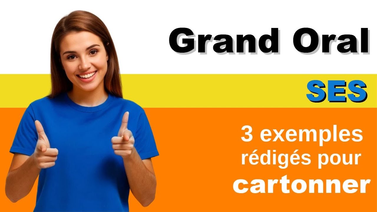 🎤 Grand oral - Bac 2026 - ✍️ Sujets rédigés en 📈 SES -  3 exemples rédigés pour cartonner_v2