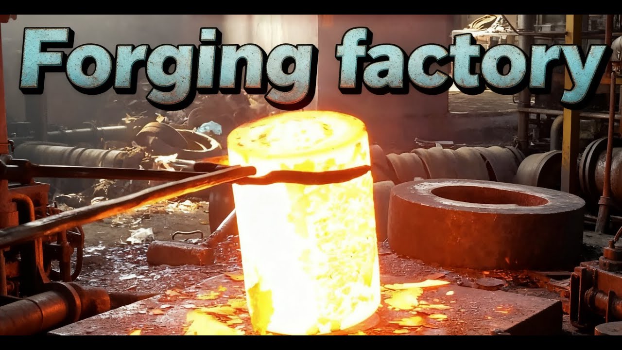 Inside the forging factory •From Raw Steel to Masterpiece: The Power of Teamwork #forging #factory