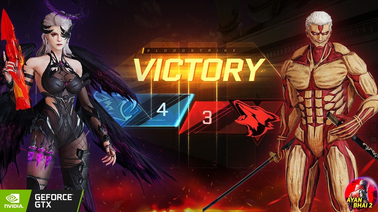 Epic Squadfight 1vs4 Crazy Challenge Gameplay in Blood Strike with Noob teammate || No Commentary