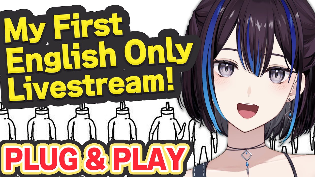 【English Only/英語縛り】Can I play it in English!? Just do it, Rei!【Plug & Play】Yubari Rei #ゆうばりタイム