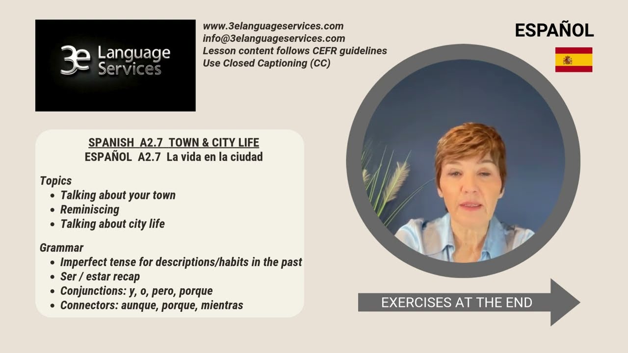 SPANISH A2 7  TOWN & CITY LIFE