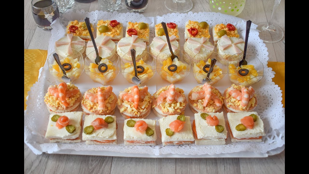 CANAPÉS Y APERITIVOS fáciles, ¡5 nuevas RECETAS!