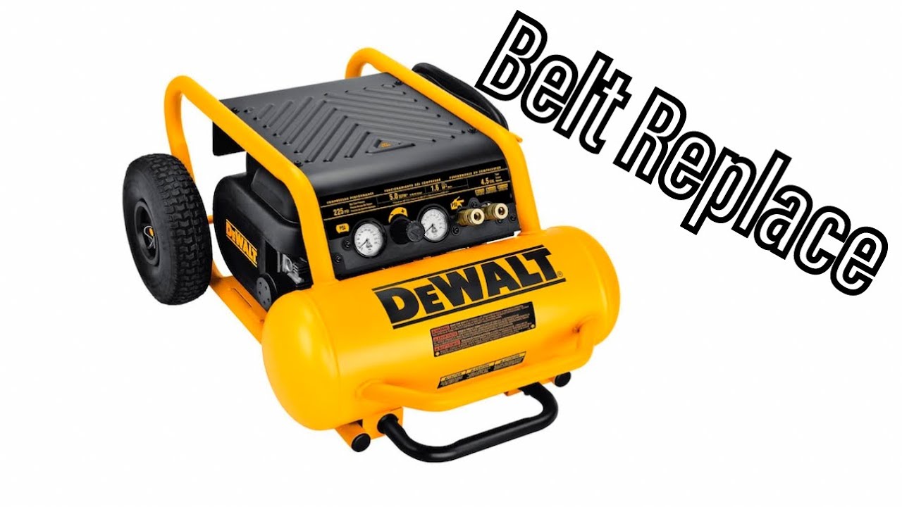 Dewalt Air Compressor D55146 Belt Replacement