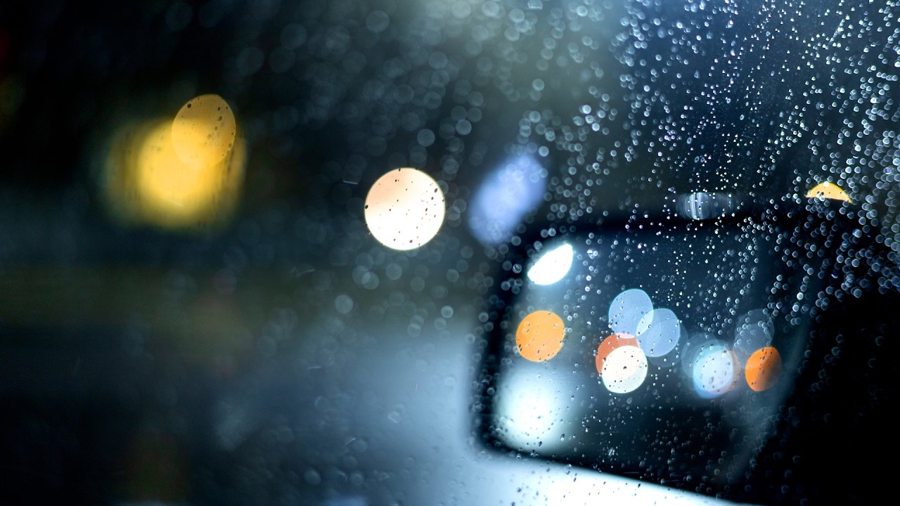 [ASMR] Chill Rainy Car Ride | Experimental | Minimal Audio Editing