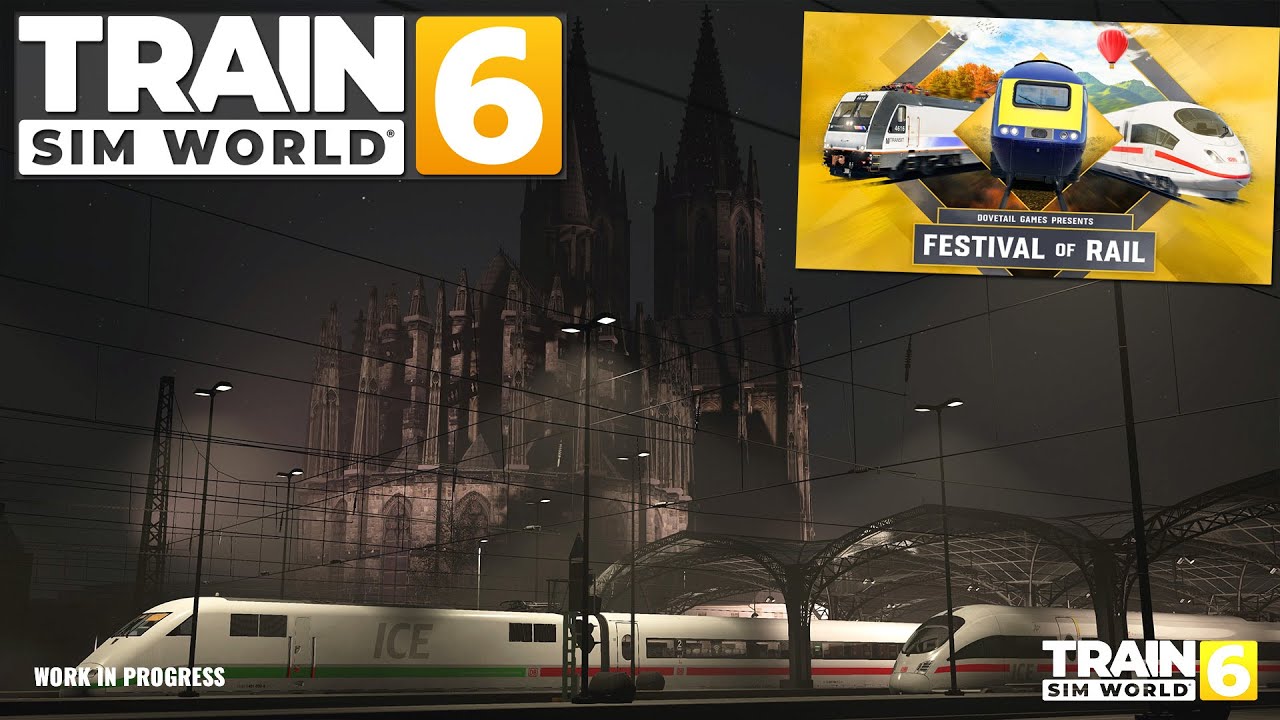 HEUTE PREVIEW STREAM f&uuml;r TSW 6 K&ouml;ln Aachen REMASTER und NEUE DLC f&uuml;r Train Sim Classic angek&uuml;ndigt!