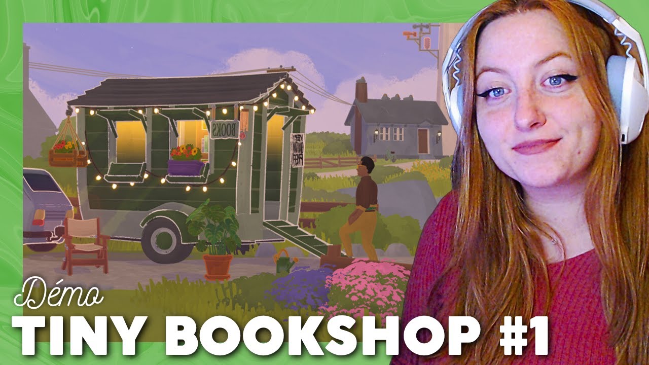 TINY BOOKSHOP : Ouvrir une petite librairie en bord de mer... 🌊 | Démo | Épisode 1 | Rediff