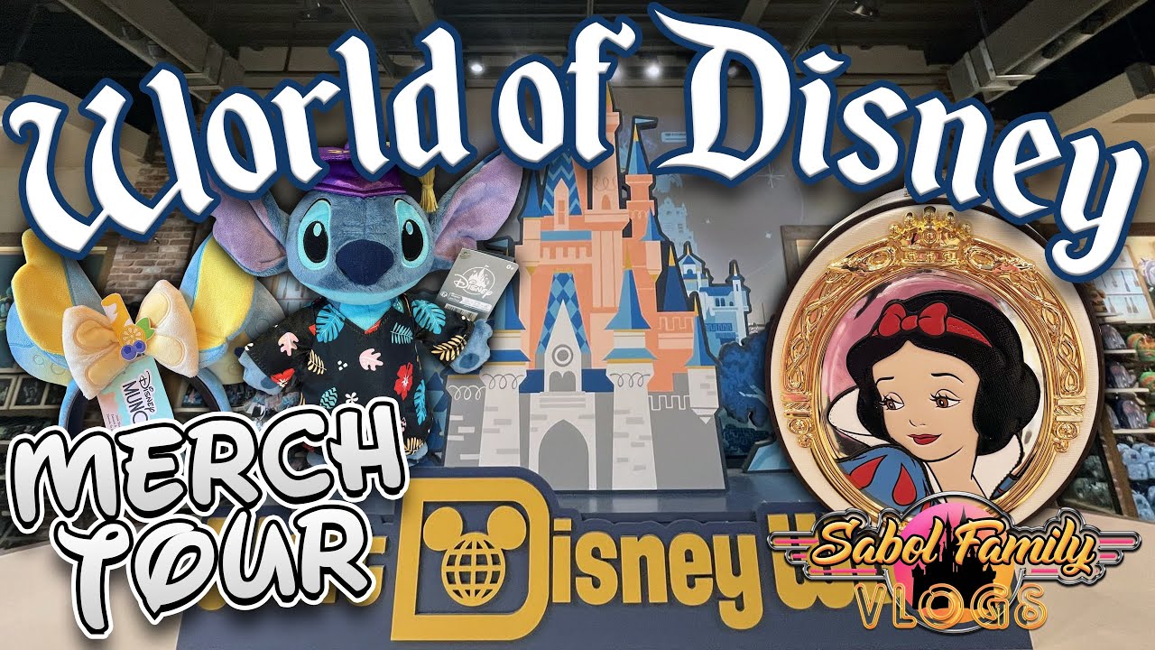 WORLD OF DISNEY NEW MERCHANDISE SHOPPING TOUR | Disney Springs April 2024 ~ Walt Disney World!