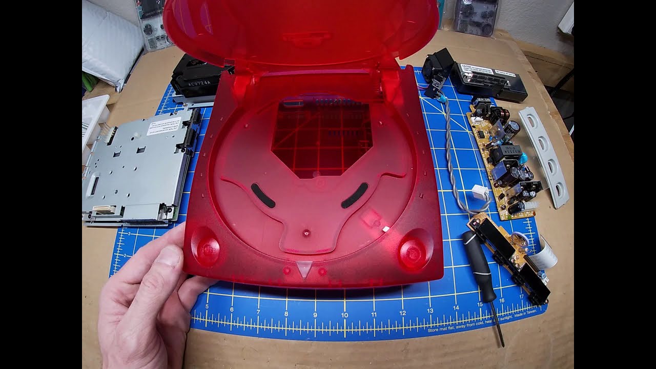 Sega Dreamcast Clear Shell Replacement