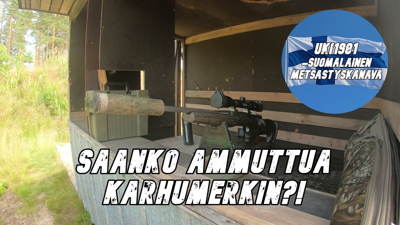 Ampumakoe - Karhumerkki 4K
