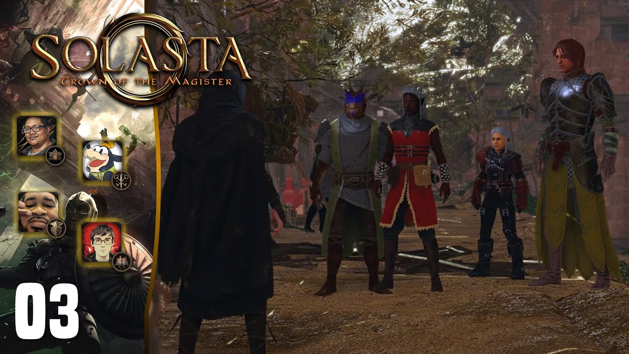 Solasta: The Crown Magister | Ambushed From Below the Outpost | 4P Co-Op