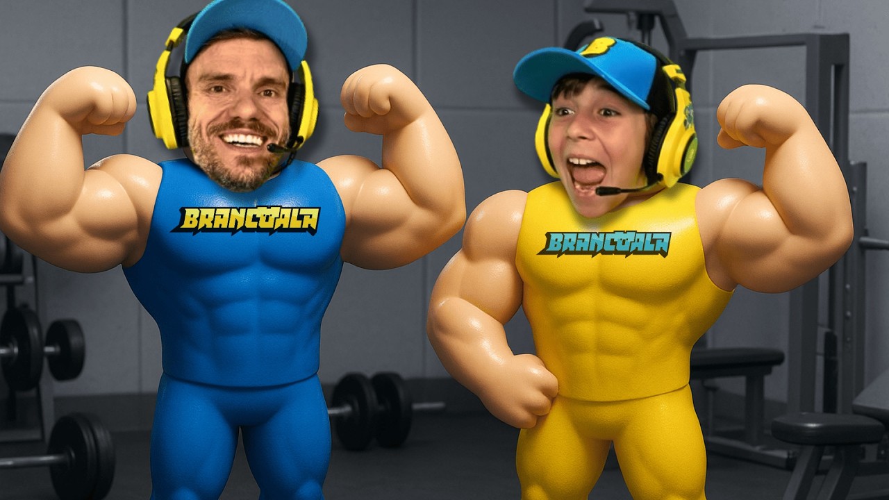 VIRAMOS LENDAS SUPREMAS NO GYM LEAGUE DO ROBLOX! - Brancoala Games