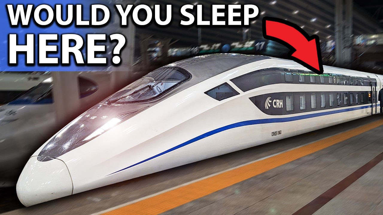 I Tried China&rsquo;s FUTURISTIC Capsule Hotel High-Speed Sleeper Train