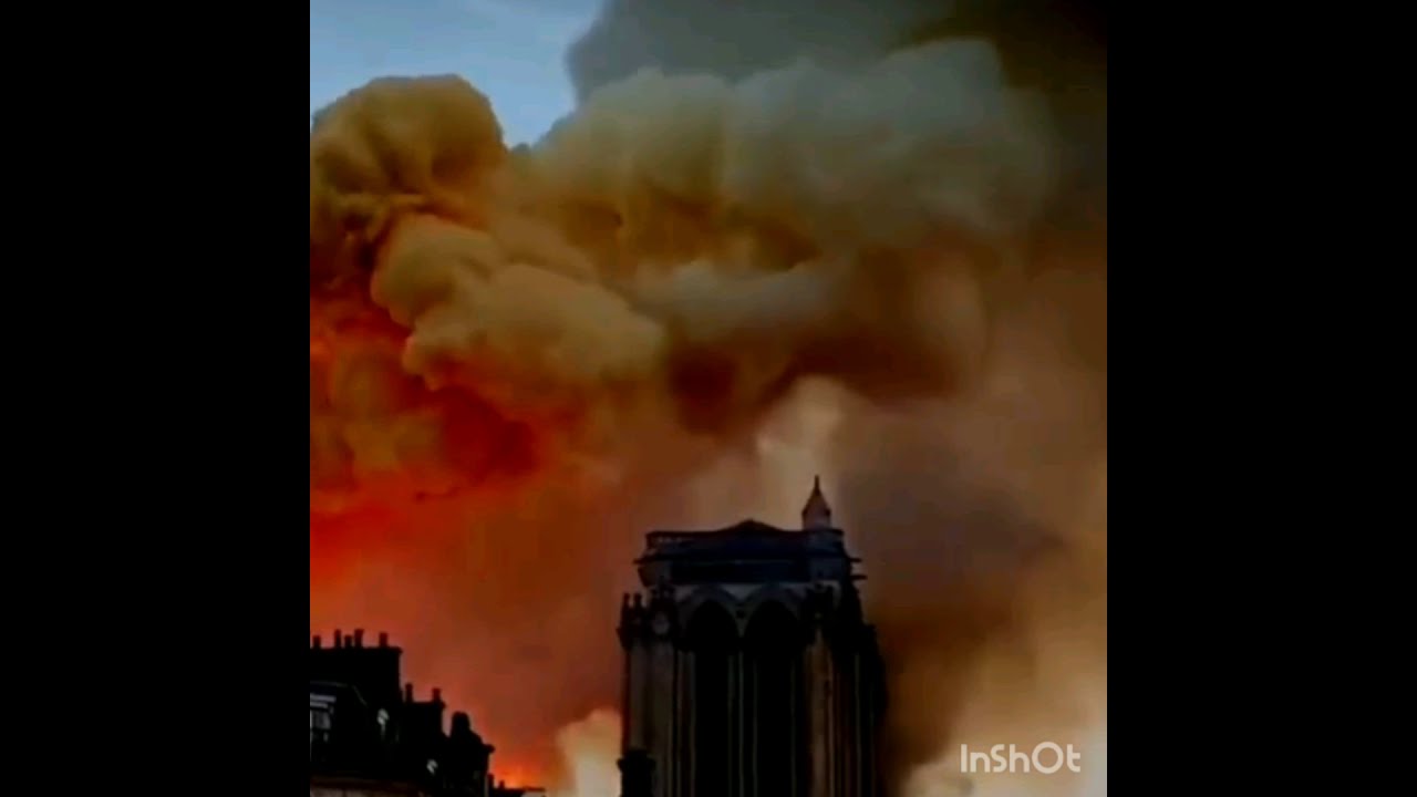 Norte Dame cathedral  demons released