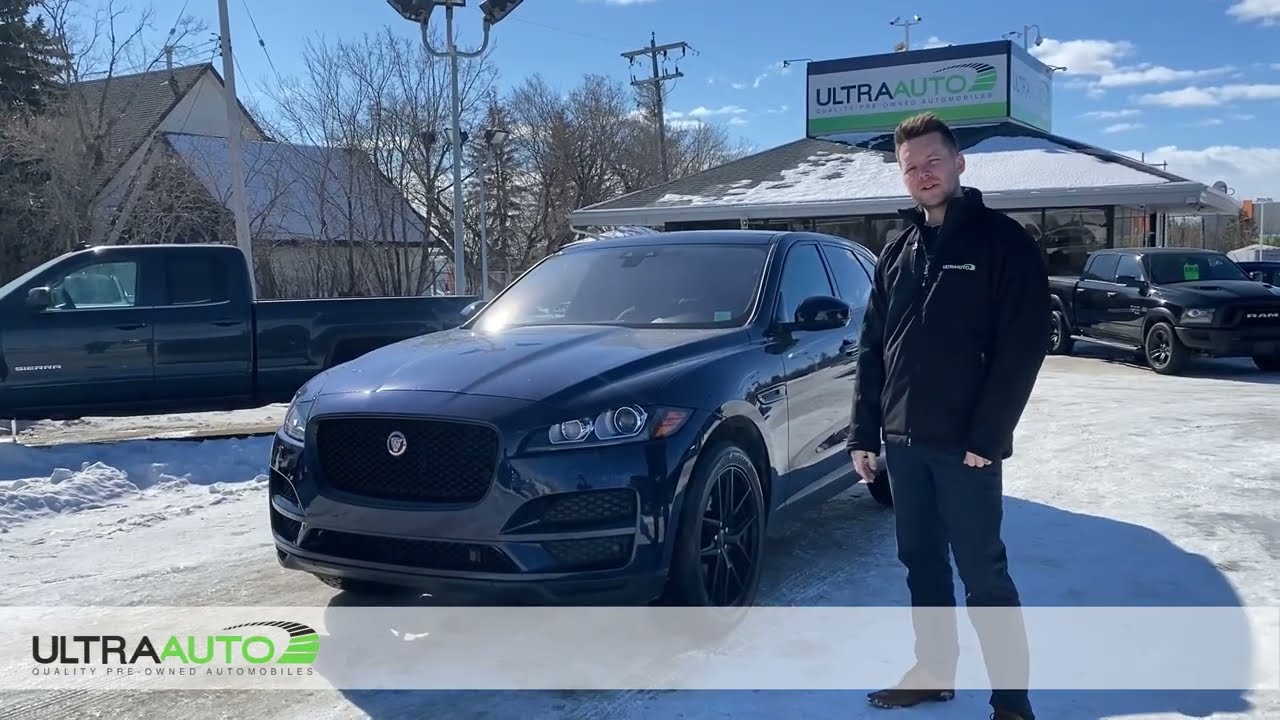 2018 Jaguar F-PACE AWD Prestige - Low Kilometers - Panoramic Roof - Stock # M0699 | UltraAuto