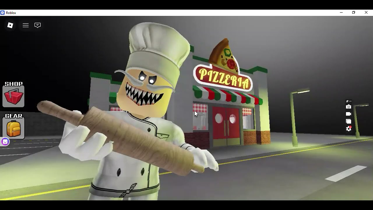 escaping  papa pizza