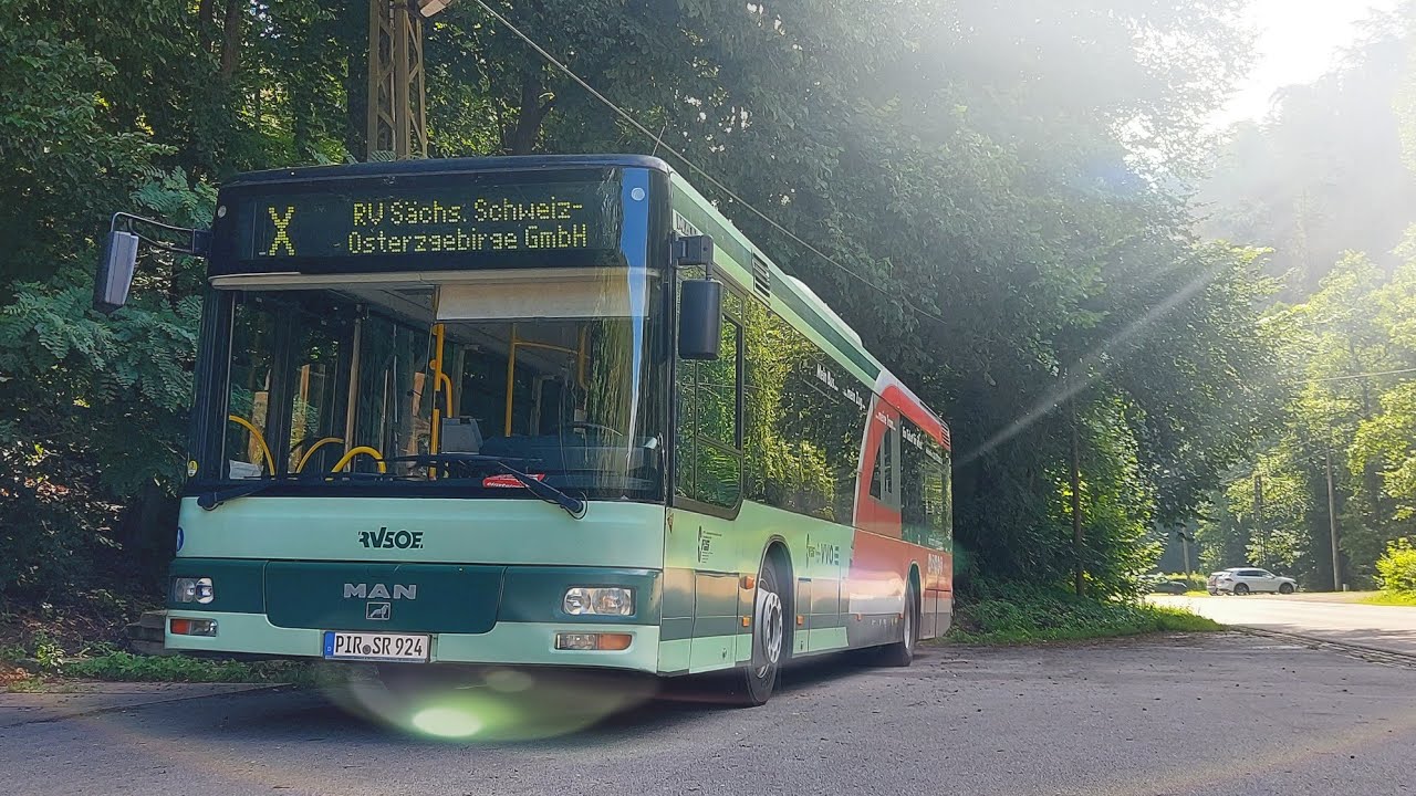 [Mitfahrt] MAN A21 NL313 (PIR-SR 924) von Schade & Rittau