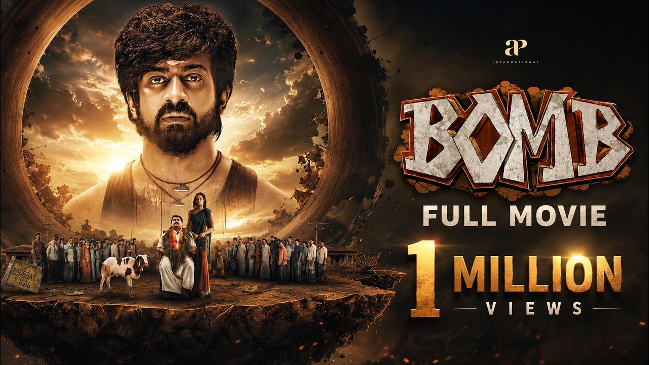 बॉम | 4K FULL MOVIE  | BOMB 4K FULL MOVIE HINDI | Arjun Das|  Shivathmika | Kaali Venkat | Nassar