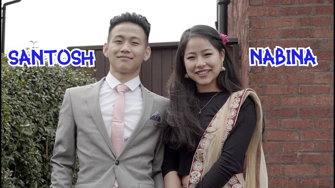 PIRIM NALAUNE || Santosh & Nabina Limbu || Entertaining WEDDING DANCE performance
